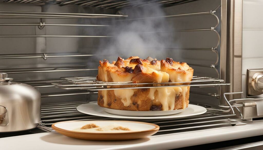 How to reheat bread pudding