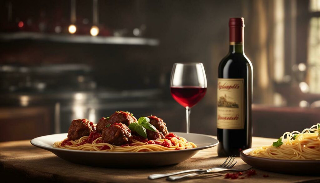 Best Wine with Spaghetti and Meatballs